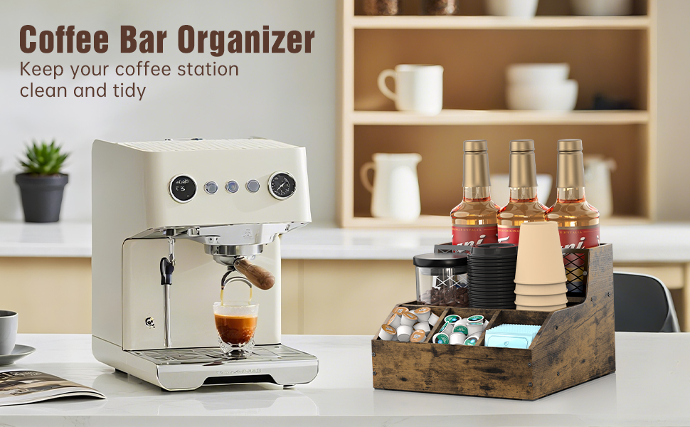 coffee bar organizer