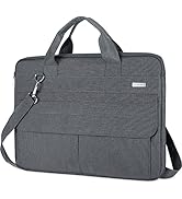 LANDICI Laptop Bag Carrying Case 15.6 Inch with Shoulder Strap, Slim Waterproof Computer Sleeve C...