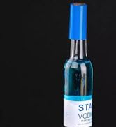 TonJin Margarita Salt Rimmer Set, 1 Pack 3 Tier Bar Glass Rimmer Black Plastic Sugar and Salt Rim...