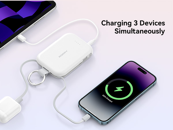 portable charger keychain 5000mah power bank