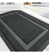 OLANLY Front Door Mat Indoor Outdoor Entrance, Waterproof All-Season, All-Weather Doormat, Sturdy...