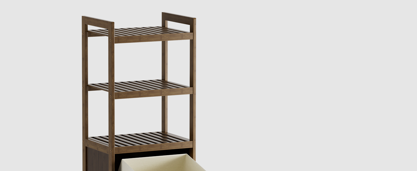 upper 3 tier storage shelves