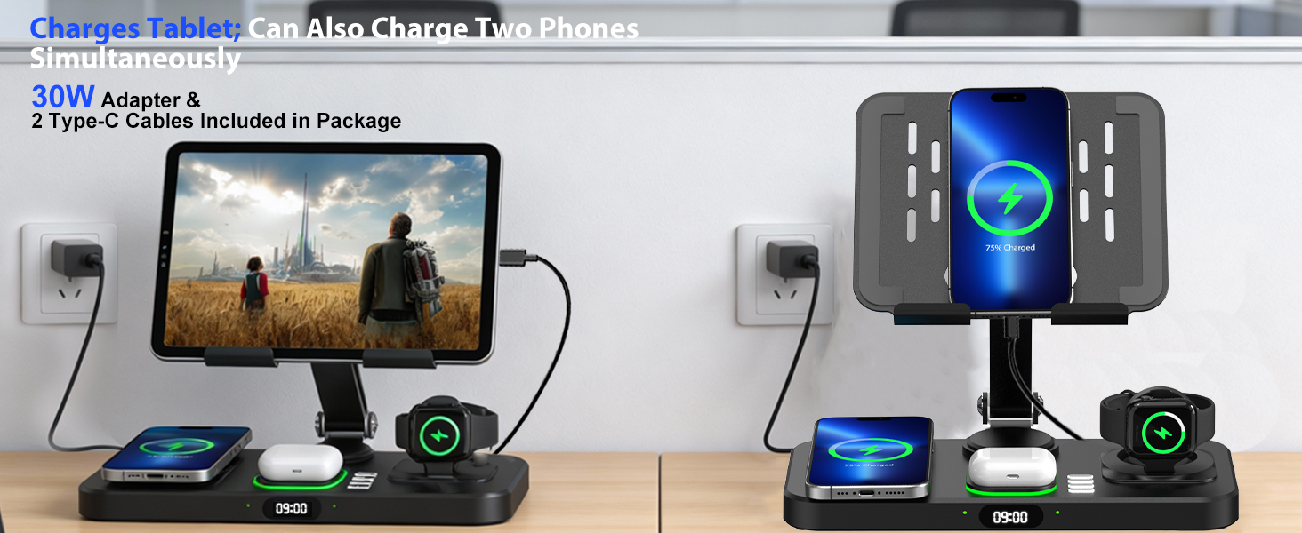 ipad charging station
