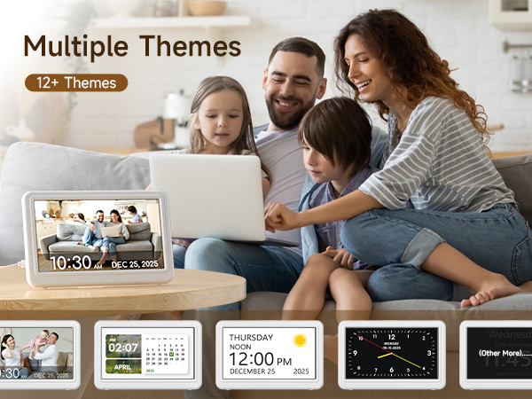 digital calendar clock