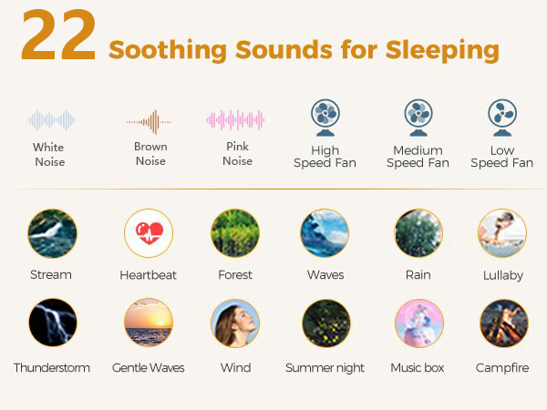 22 SOOTHING SOUNDS