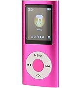 MP3 Player with Lossless Sound, Memory Card Support, Easy to Use, Long Battery Life, Aluminum All...