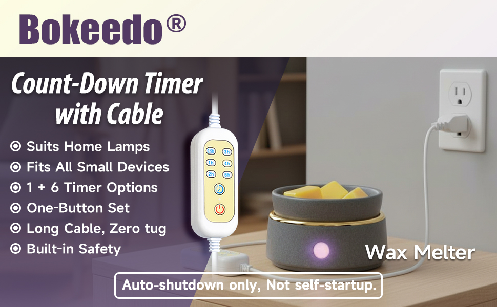 This item is an extension cord with timer for indoor lamps. It auto turn off after preset timing.