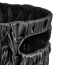 wicker waste basket wicker waste basket for bathroom wicker bathroom trash can