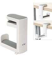 KIWIFOTOS Headphone Stand Holder Under Desk, PC Gaming Headset Hook Hanger Mount with 360 Adjusta...
