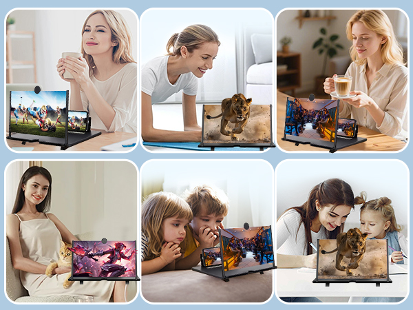 cell phone magnifier screen