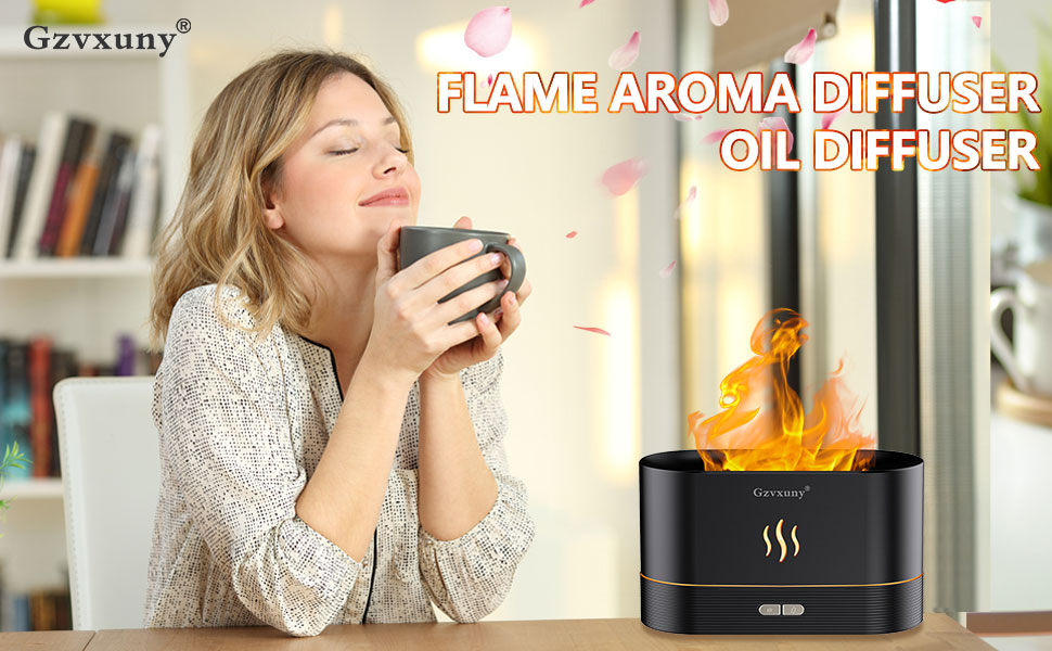 flame aroma oil diffuser for all aromatherapy