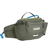 CamelBak M.U.L.E. 5 Mountain Bike Gravel Waist Belt Hydration Pack Dusty Olive, 50oz
