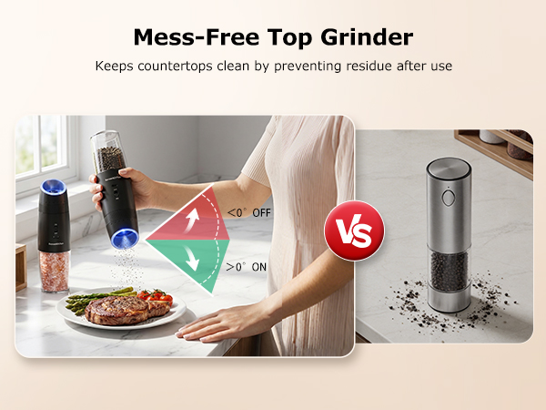 Electric Salt and Pepper Grinder