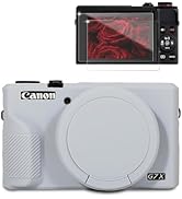 Frevyve Case for Canon G7X Mark III Camera, Soft Silicone Protective Case, Powershot G7X Mark III...