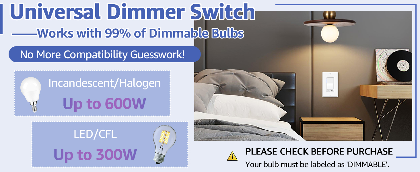 universal dimmer switch