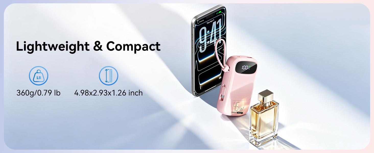 lightweight and compact