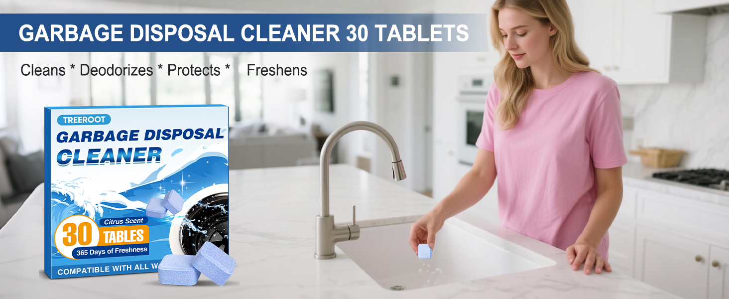 Garbage Disposal Cleaner;Garbage Disposal Cleaner Tablets,Disposal Cleaner,Disposal Deodorizer