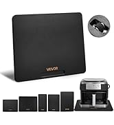 VEVOR Appliance Slider, Large 13 x 16-inch, Rolling Sliding Tray with Silent Rubber Wheels &amp; Holl...