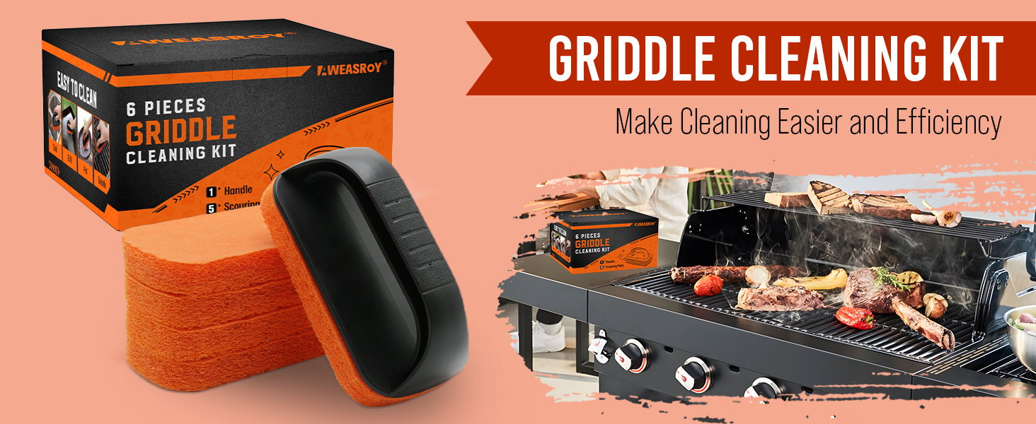 griddle cleaning kit