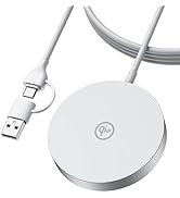 NewQ Magnetic Wireless Charging Pad, Certified 15W Wireless Charger Mag-Safe Compatible with iPho...