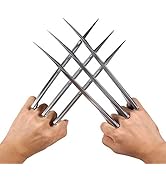 LiebeWH 1 Pair Plastic Wolf Claws Adult Cosplay Prop Halloween Costume Accessory for Parties and ...