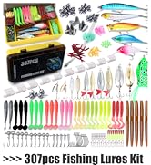 EXAURAFELIS Fishing Gear Fishing Lures All-in-one Tackle Box Millow Crankbait Spinnerbaits VIB Ji...