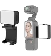 ULANZI LM001 Magnetic Mini Light for DJI Osmo Pocket 3, 500mAh, 5800K, CRI =95, IPX4 Water Resist...
