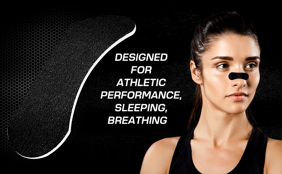 ATHLETIC SPORTS PERFORMANCE NOSE STRIP nose tape nasal strips for breathing snore strips