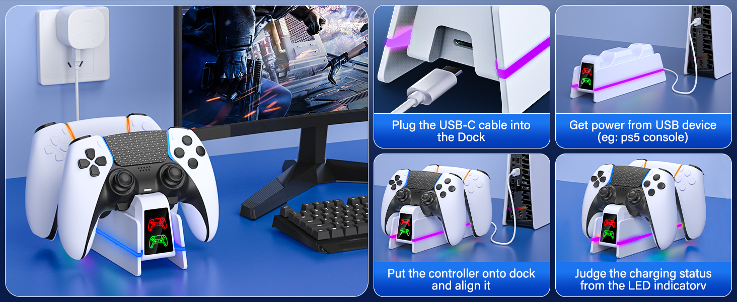 ps5 dualsense charging station