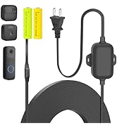 20ft/6m Power Cable with Adapter for Blink Video Doorbell (Replace Battery), Blink Outdoor 4 (4th...