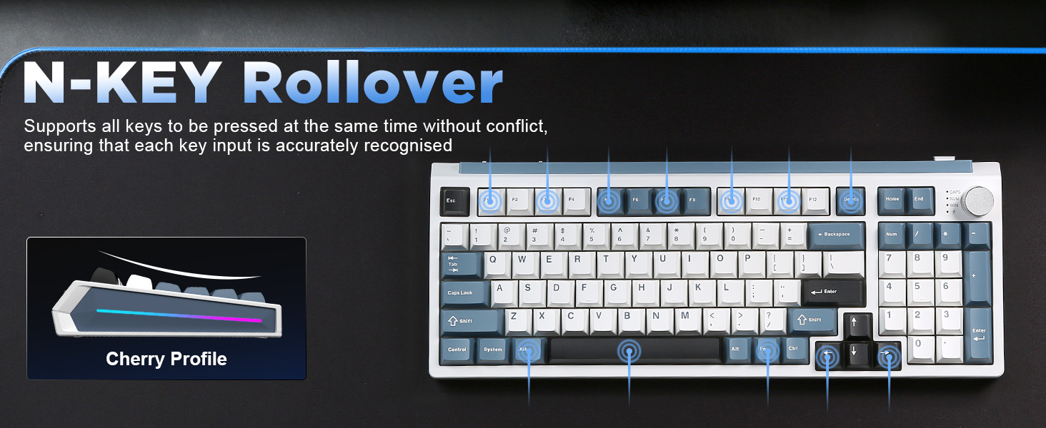 K98 Wireless Mechanical Keyboard