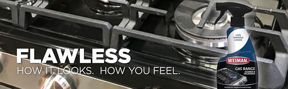 Restore the shine to your gas range