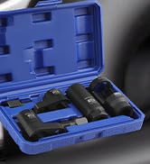 WORKPRO 6PCS O2 Oxygen Sensor Socket, Automotive 3/8