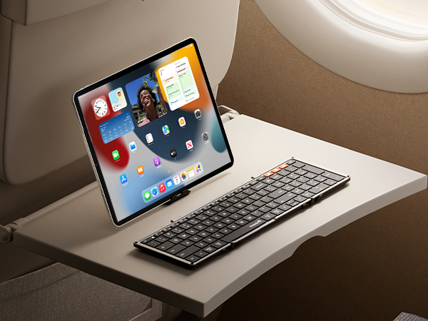 XK01 Plus travel keyboard for airplane