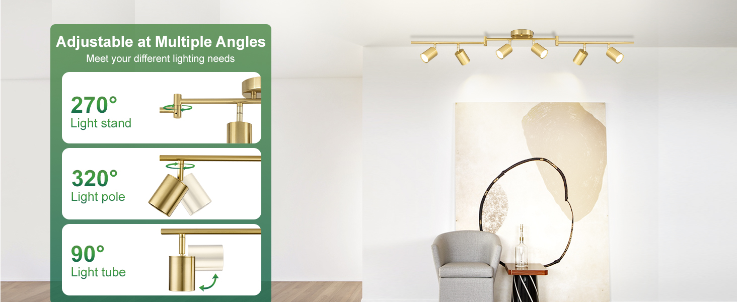 6 Ways Track Lighting Gold