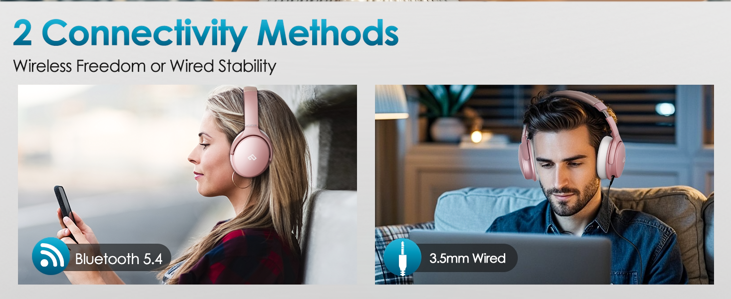 Over Ear Bluetooth Headphones