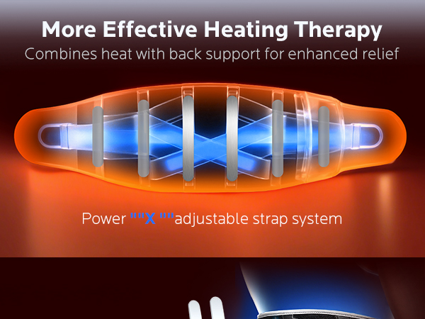back support and heating