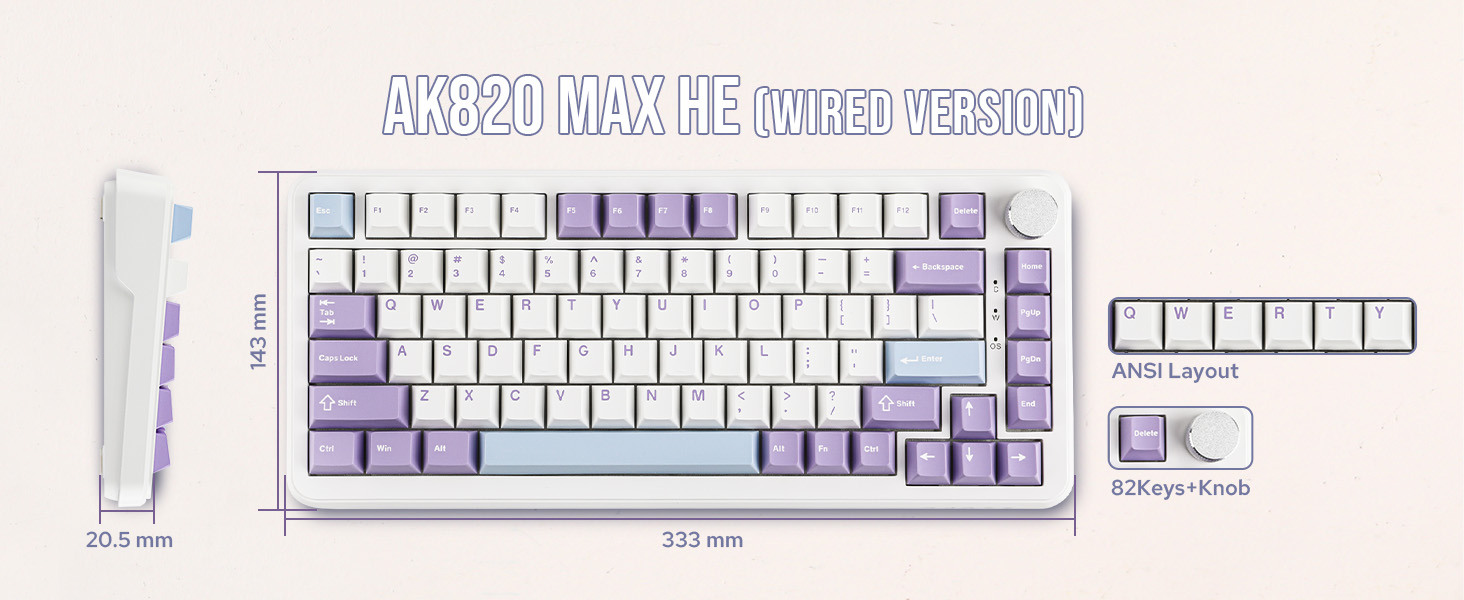 AK820 MAX HE Wired