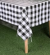 Clear tablecloth