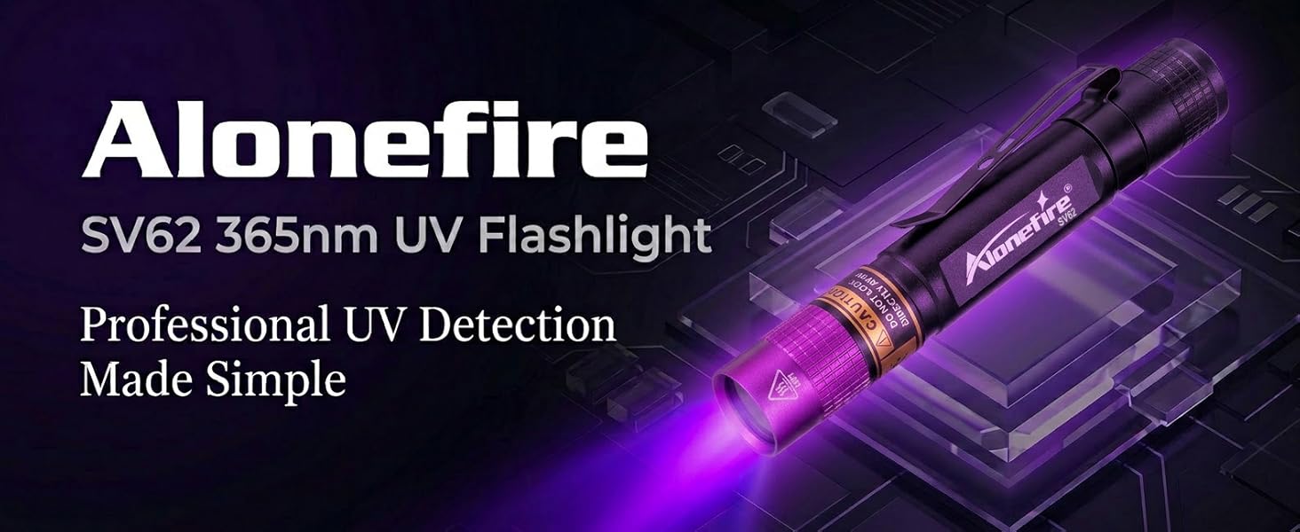 365nm Mini UV Flashlight