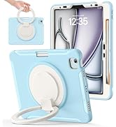 BATYUE Case for iPad Air 11-inch M3 (2025)/M2 (2024), iPad Air 5th/4th 10.9-inch (2022/2020), iPa...