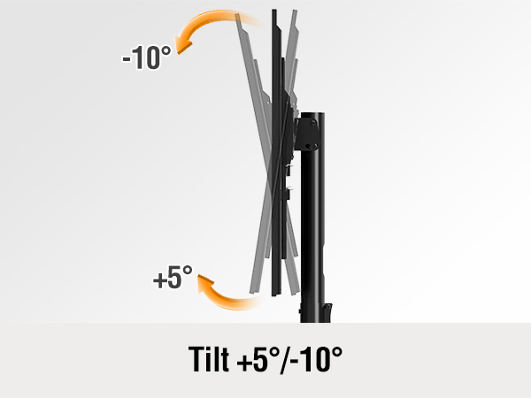 Rolling TV Cart