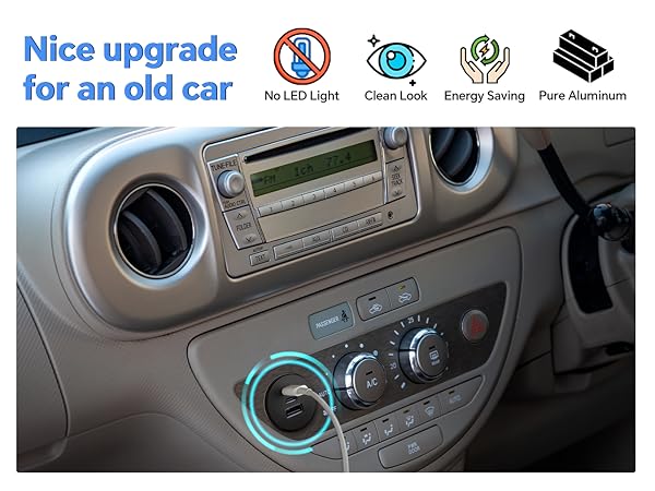 Nice upgrade for an old car