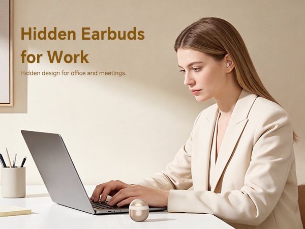 Discreet Hidden Headphones for Work