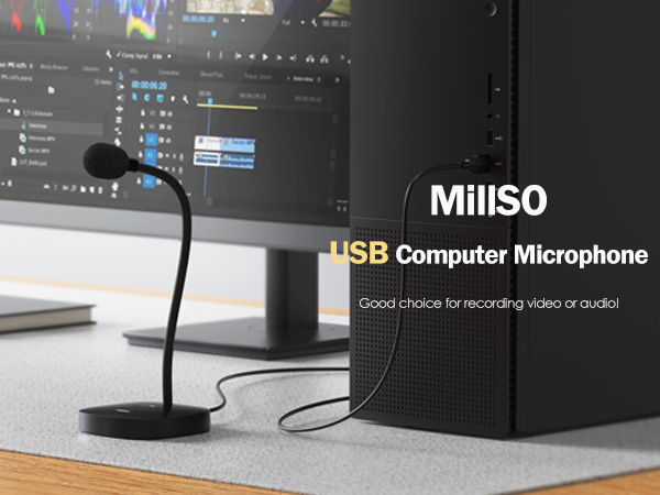 USB computer microphone for PC