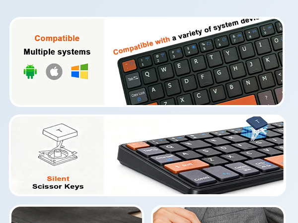teclado inalámbrico