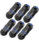 VCELINK Waterproof RJ45 Coupler IP68 Short Profile, Cat6/Cat5E/Cat5 Waterproof Ethernet Connector...