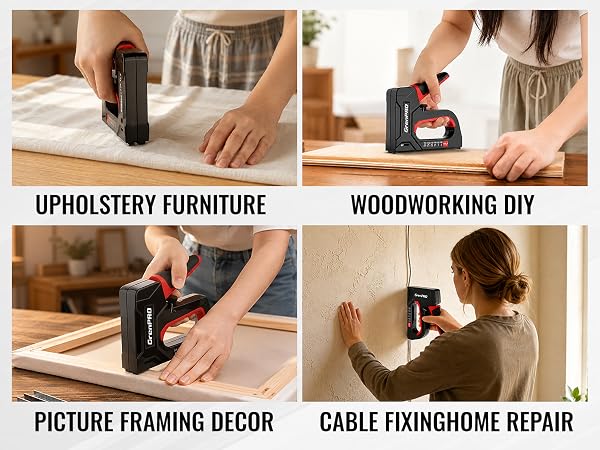 Upholstery Stapler Nail Gun