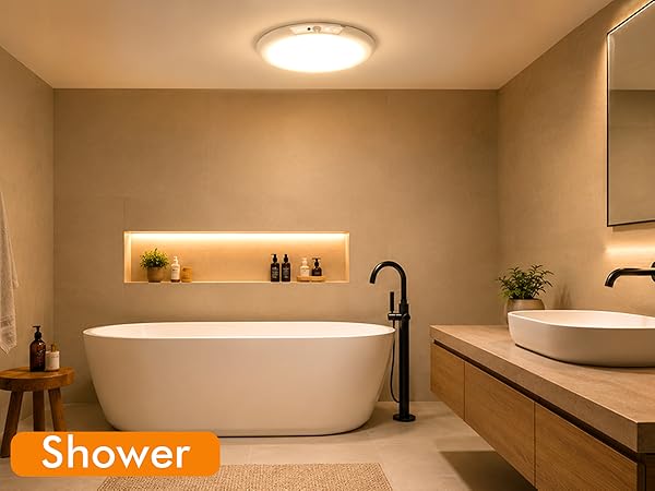 Rechargeable Ceiling Light, Magnetic Wireless Motion Sensor Ceiling Light, Wireless Battery Operated