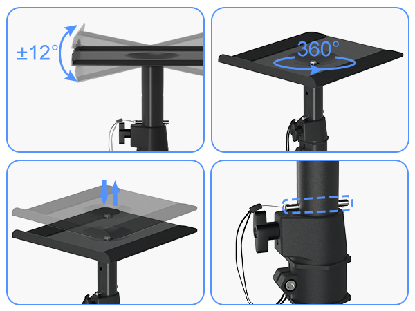 Bookshelf Speaker Stand